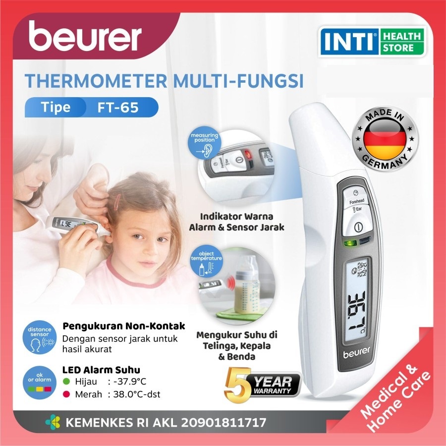 BEURER | Termometer Infrared FT65 / Termometer Digital