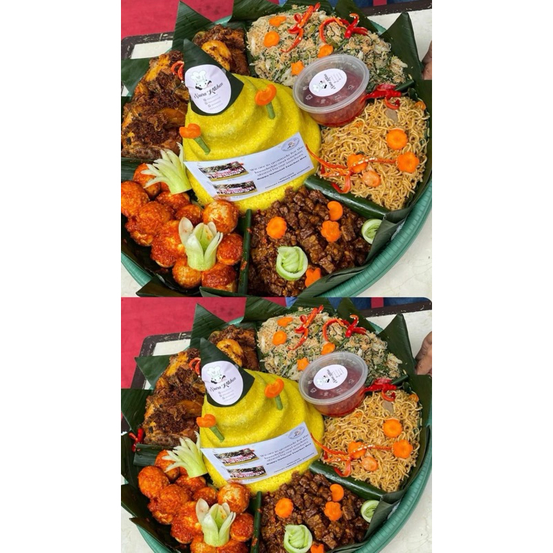 

nasi kuning tumpeng