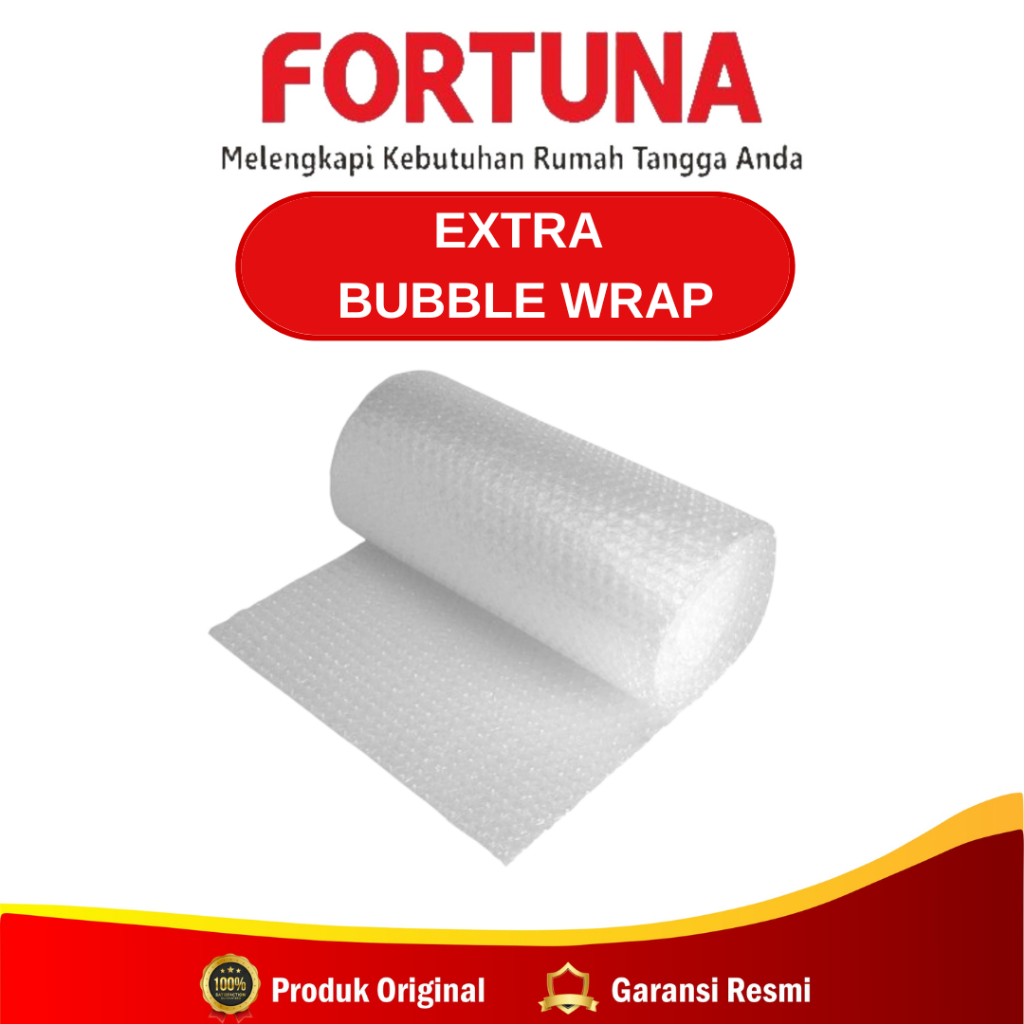 

Extra Bubble Wrap (Tambahan Packing Untuk Keamanan Paket)