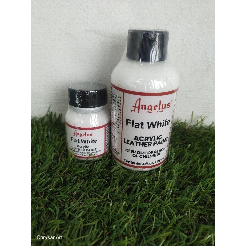 

Angelus Profesional Leather Paint FLAT WHITE/Cat Kulit Profesional PUTIH DOFF
