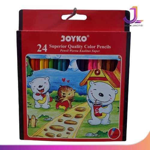 

Pensil Warna Panjang-Pendek 12 24 Pilihan Warna Cocok Untuk Siswa TK Belajar Menggambar