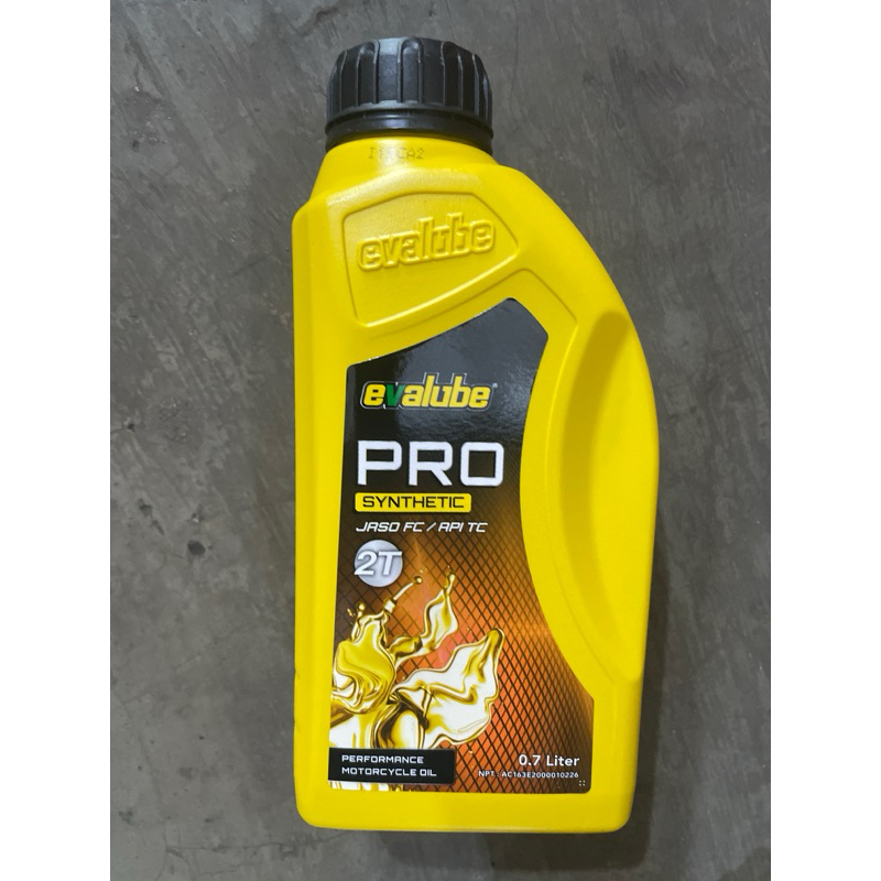 Oli Evalube 2t pro wangi oli samping 2T