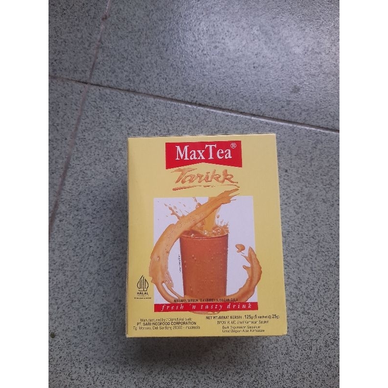 

teh tarik instant maxtea sachet