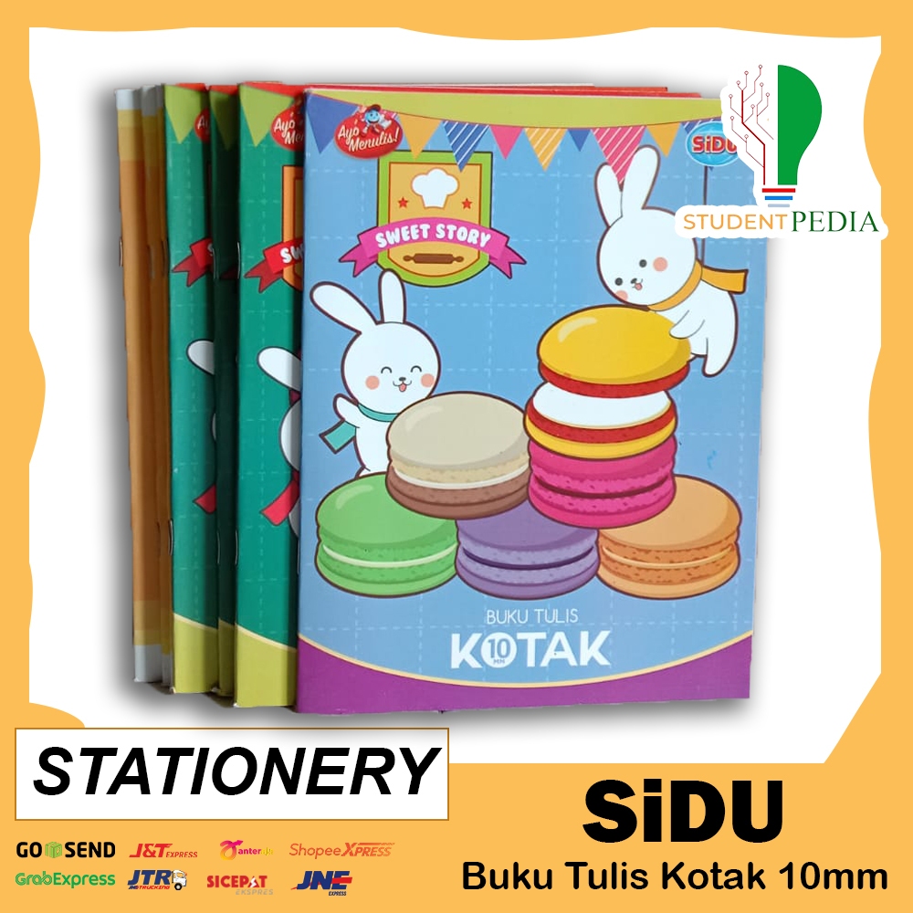 

(OBRAL) Buku Tulis Kotak 10MM/1CM Sinar Dunia Isi 38 Lembar / Eceran / 1pcs