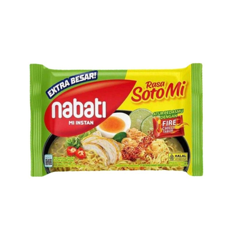 

Mie nabati kuah Rasa Soto Mie 75g