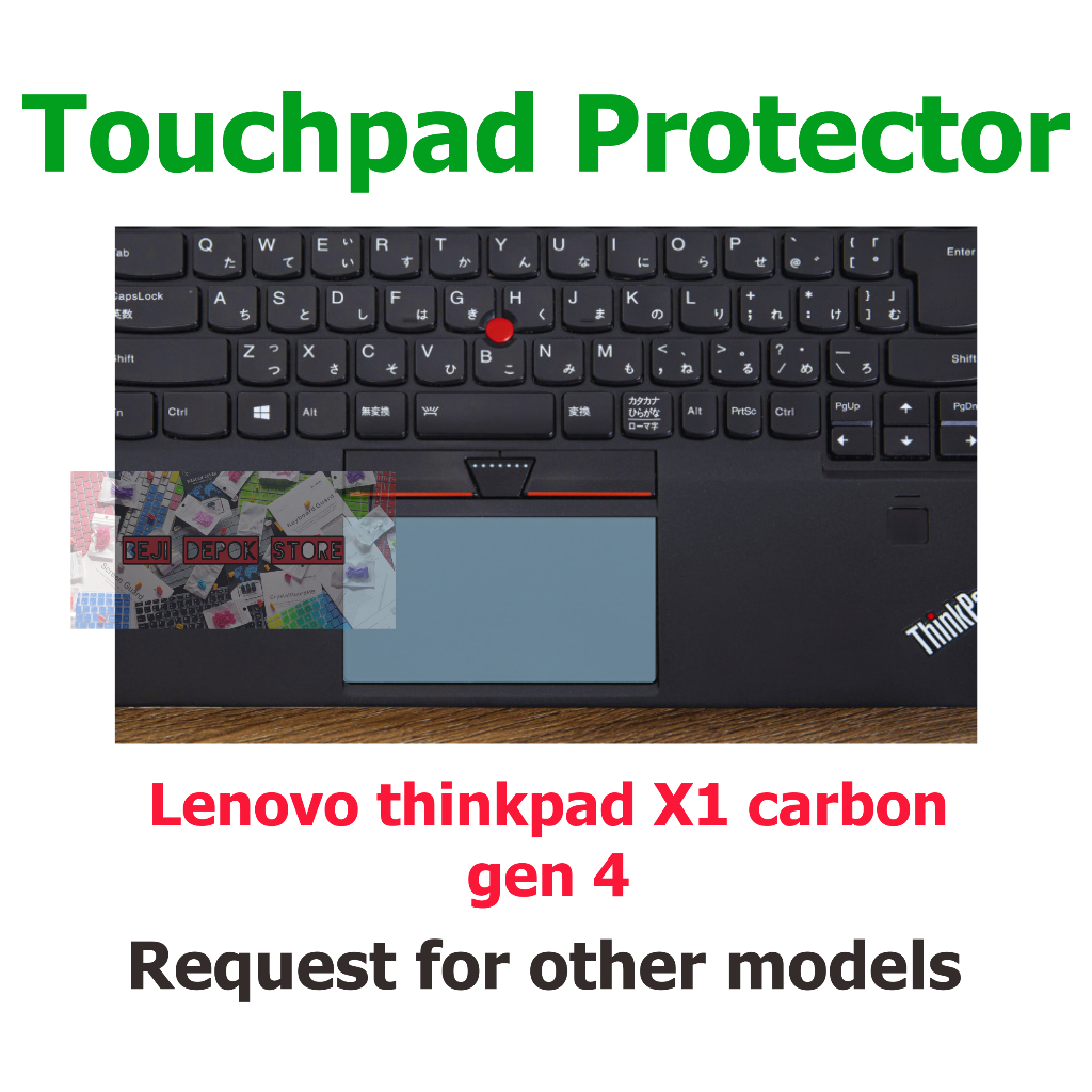Touchpad Protector Lenovo Thinkpad X1 carbon gen 4