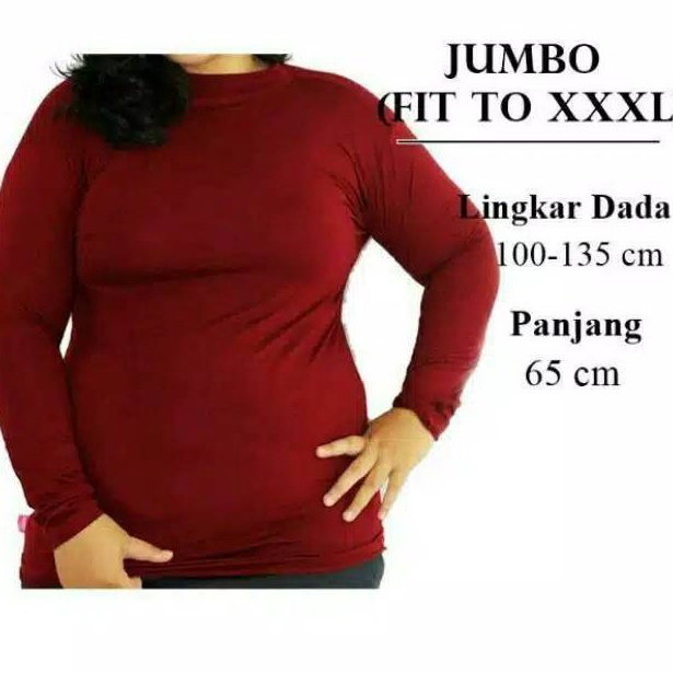 TIPE VU896 TERMURAH MANSET JUMBO XXL to XXXXL | ATASAN BIG SIZE | DALAMAN KAFTAN | INNER KAOS MUSLIM