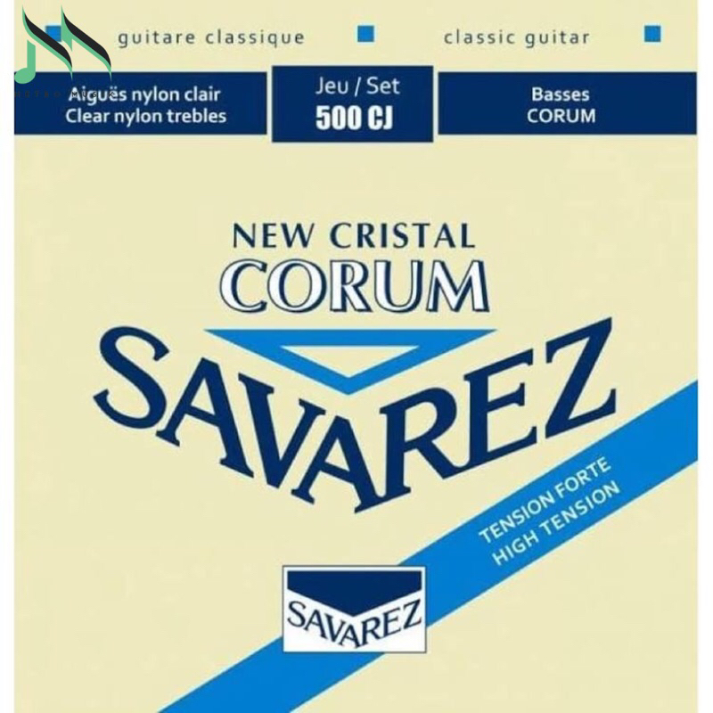 Senar Gitar Classic Savarez New Cristal Corum Blue 500 CJ - Senar Savarez Original