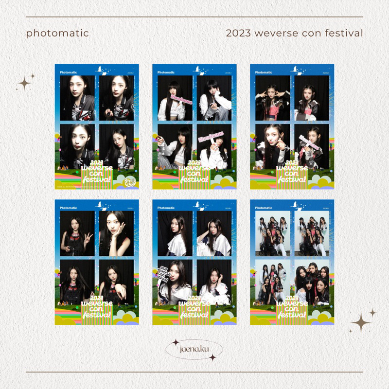 [NEW JEANS] PHOTOMATIC NEW JEANS WEVERSE CON FESTIVAL 2023