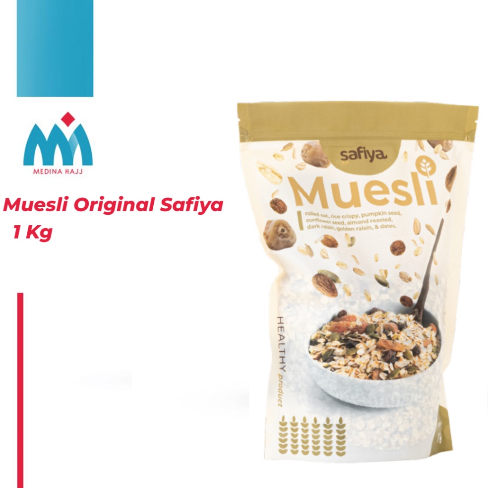 

Diskon➮ Muesli Sereal 1 Kg Safiya | Sereal dan Snack Sehat Ready Stock