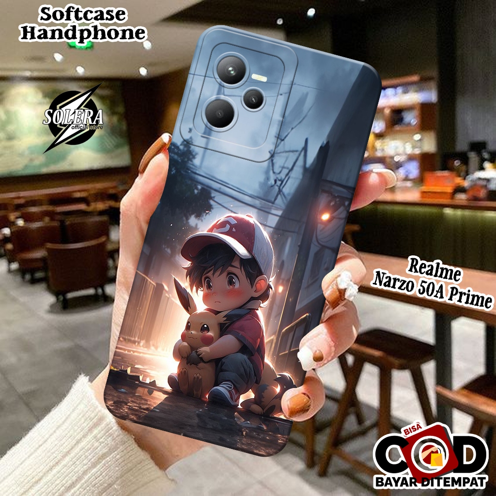 Case Realme Narzo 50A Prime Softcase Realme Narzo 50A Prime Terbaru Silikon Pro Camera Fashion Case 