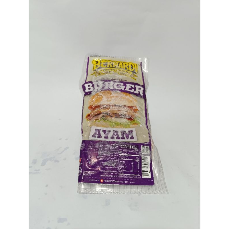 

Daging ham burger chicken bernardi isi 10