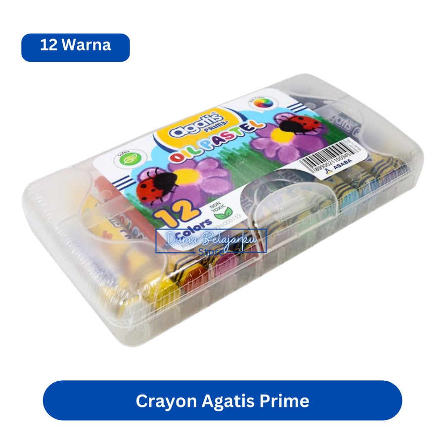 

Crayon Agatis Prime 12 Warna POH-OP-1201 Oil Pastel Krayon