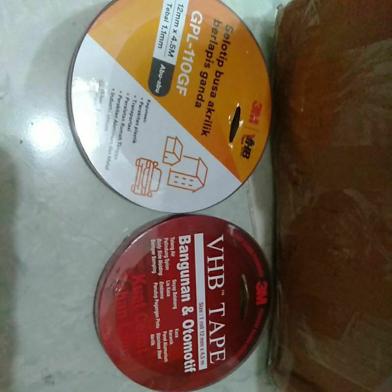 

DOUBLE TAPE 3M VHB 12MM x 4.5M