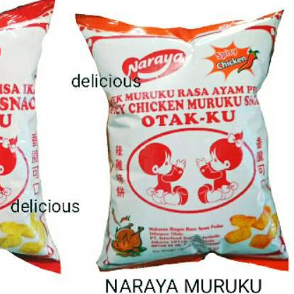 

NARAYA MURUKU IKAN / AYAM PEDAS 65-70G MALAYSIA