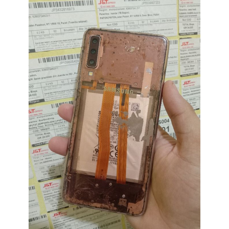 SAMSUNG A7 2018 MINUS LCD