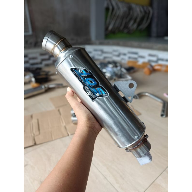 slincer knalpot dos muffler bulat jenong