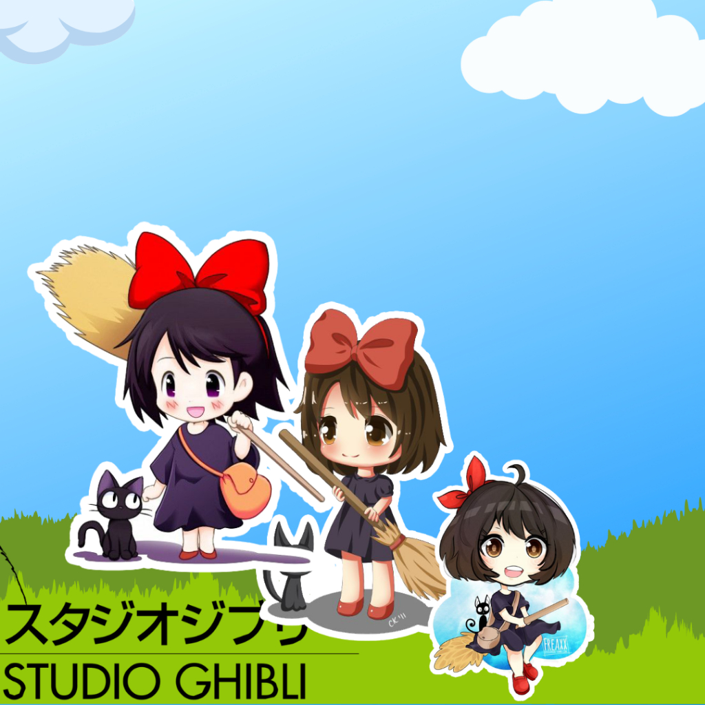 gantungan gunci Kiki's Delivery Service