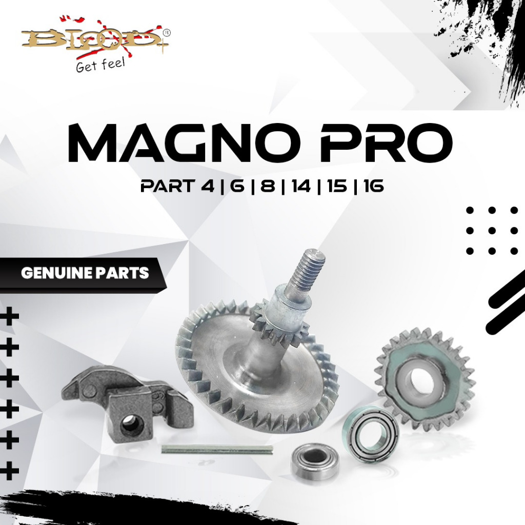 SPAREPART REEL GEAR FISHING REEL MEREK MAGNO PRO POWER HANDLE