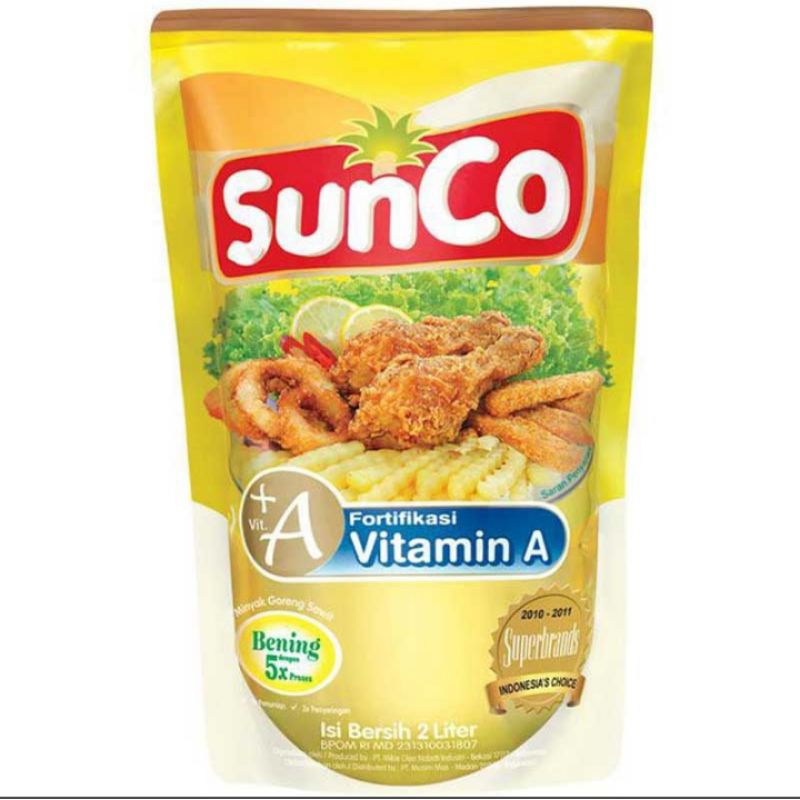 

SUNCO minyak goreng 2 L