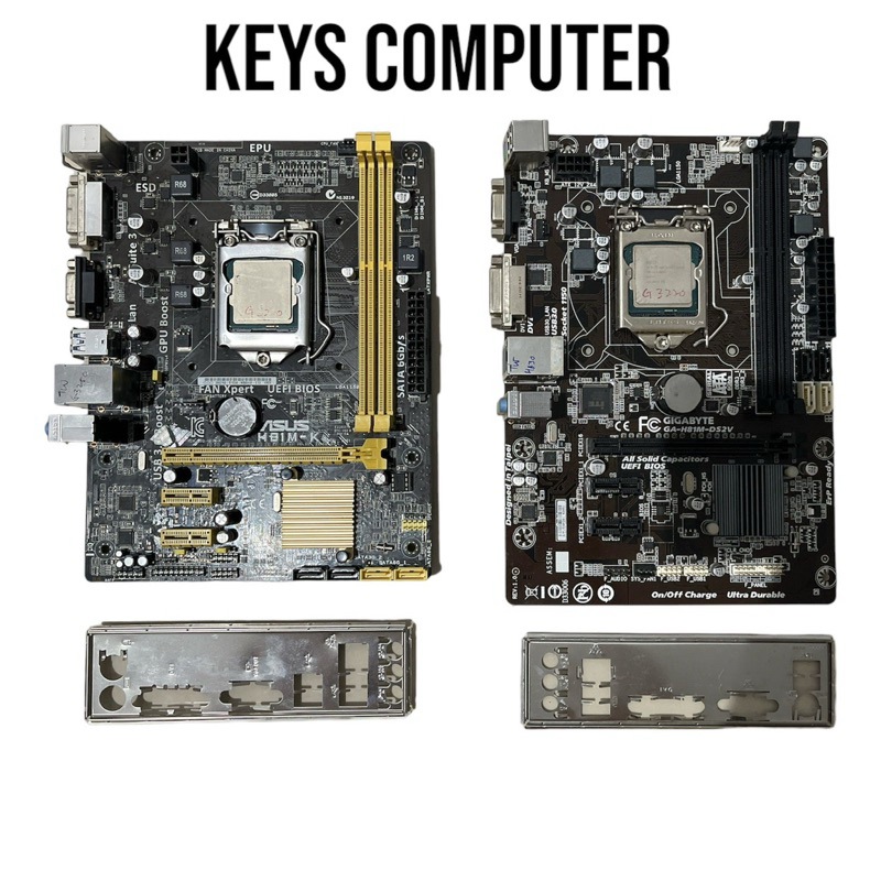 MAINBOARD INTEL H81 DDR3 FREE INTEL PENTIUM G3220 3.00ghz