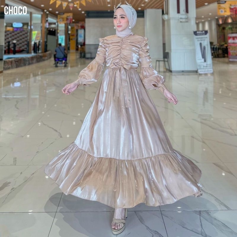 BALERINA DRESS ORI NADA GISELLA/GAMIS PESTA MEWAH
