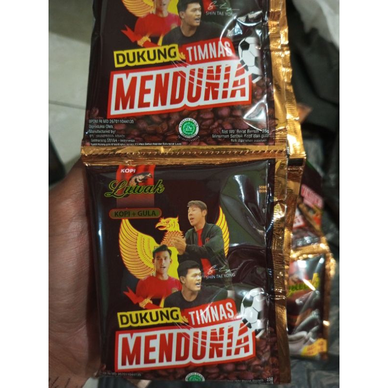 

Luwak Kopi + Gula Renteng Isi 15 sachet