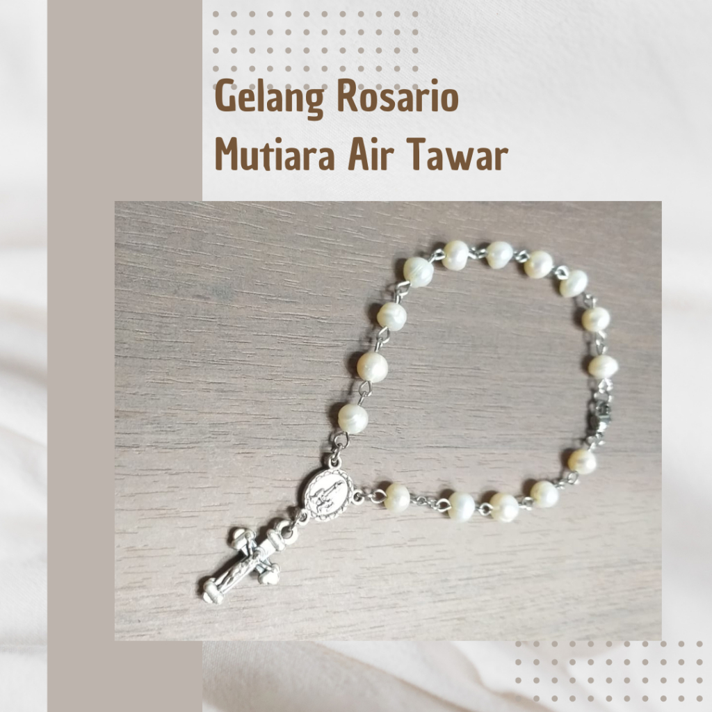 Rosario Gelang Mutiara Air Tawar