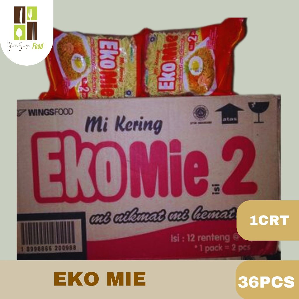 

Eko Mie / Mie Kering / Mie Hemat / Kemasan [ Isi 2 Pcs ] 1 CRT