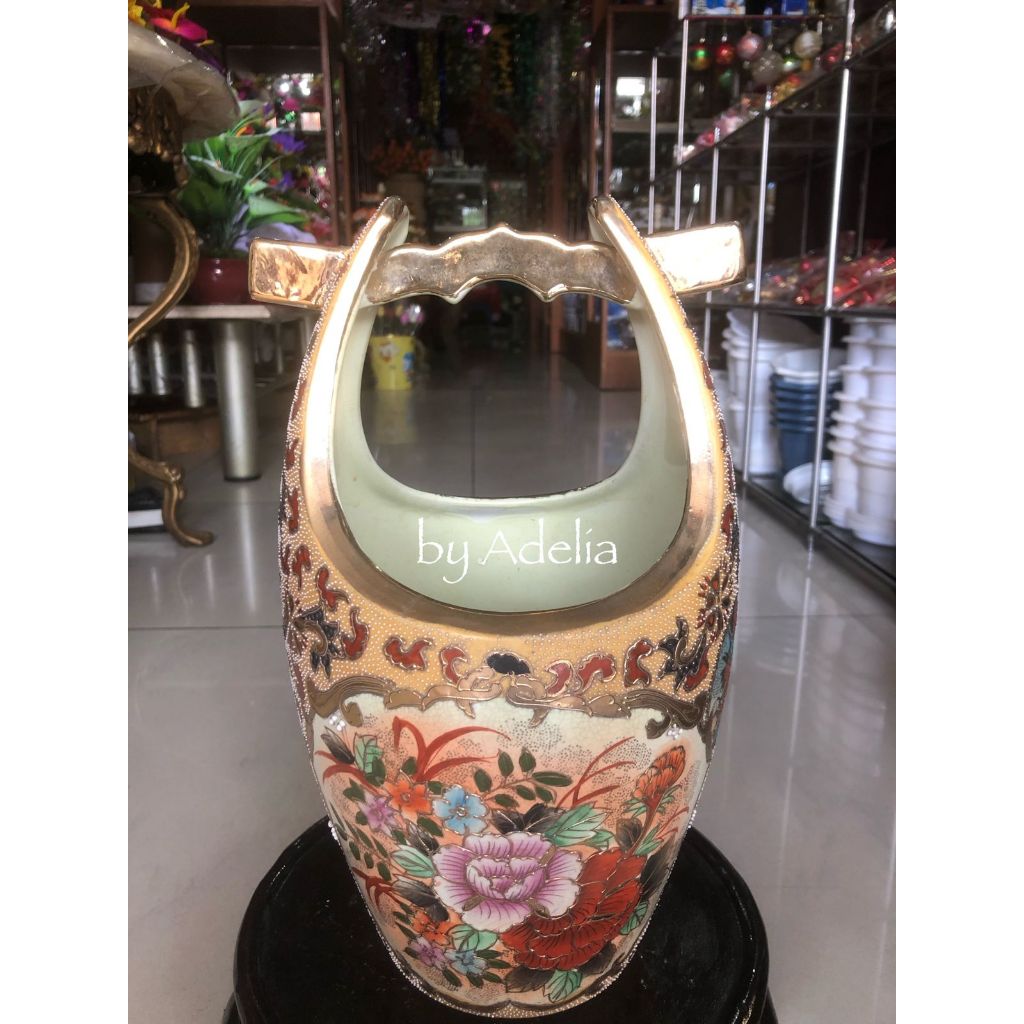 Guci Pecah Seribu model timba coklat bulat