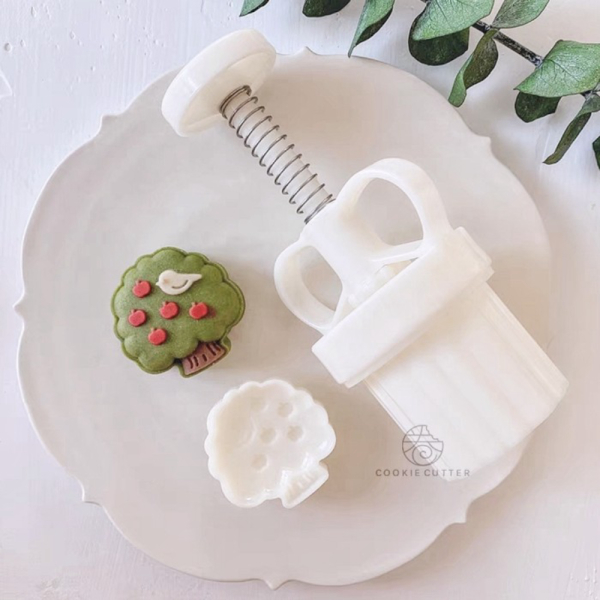 Jual Cetakan Nastar 50gr /Cetakan Natal/ Cetakan cookies natal /mooncake - POHON Limited