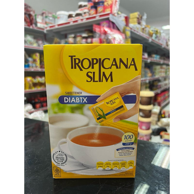 

Tropicana Slim Sweetener Diabtx 100 sachet @200gr