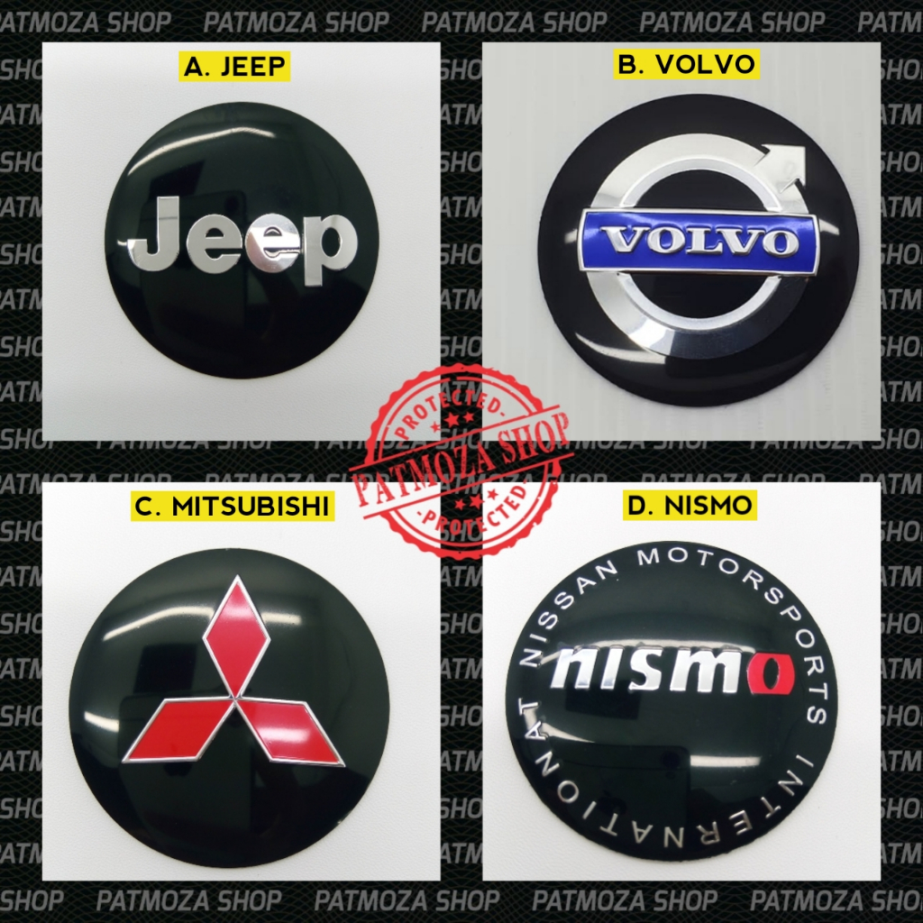 LOGO VARIASI VELG: JEEP, VOLVO, MISTUBISHI, NISMO, TRANSFORMER