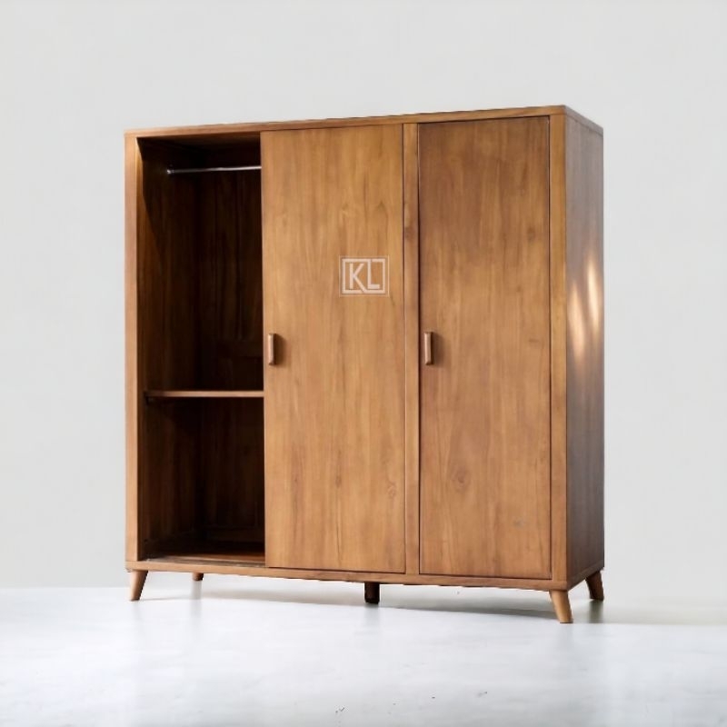 |KL Furniture| Lemari Pakaian| Lemari Gantung| Lemari Kayu minimalis aesthetic|