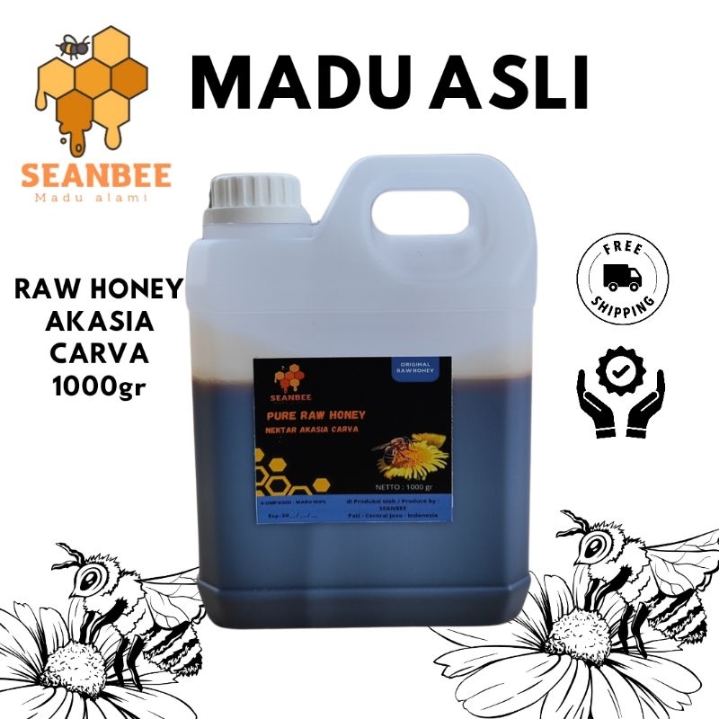 

Madu Akasia Carva Madu Murni Asli [ 1kg ] 100% Alami Pure Natural Raw Honey