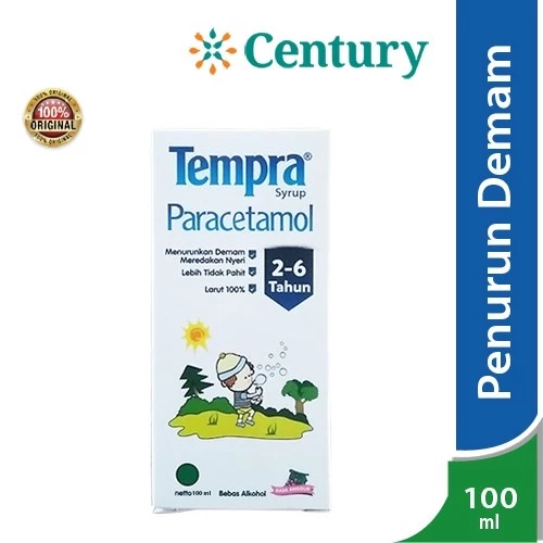 Tempra Sirup Paracetamol Rasa Anggur 100ml