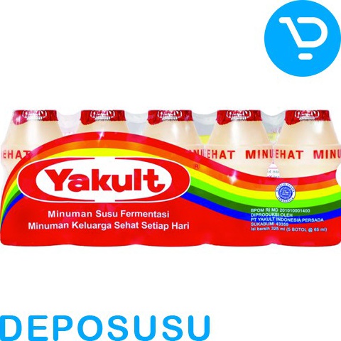 

YAKULT isi 5x65ml (Minuman Susu Probiotik) m00qt