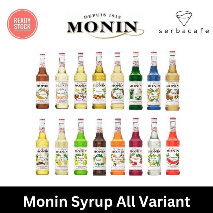 

Monin Syrup All Flavour Original (700 ml) 6f7aq