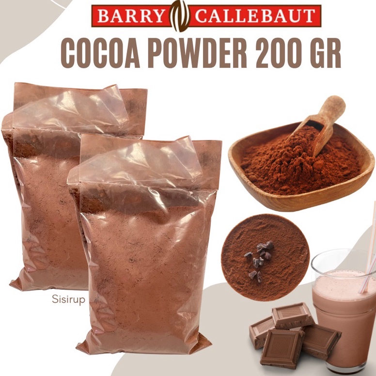 

[0V081] 200 GR Cocoa Powder Barry Callebaut 200 GR / Cocoa Powder / Coklat Bubuk Harga Murah )V ♪