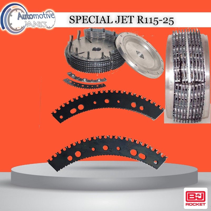 BJ Rocket Special Jet Blade R115-25 Pisau Buffing Vulkanisir Ban isi 25pcs - Amplas Ban Kerok Ban Pa