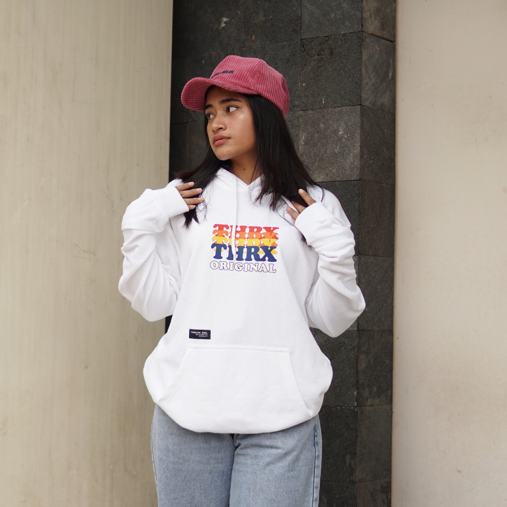 Throox Jacket Putih || Foden White Hoodie PTH