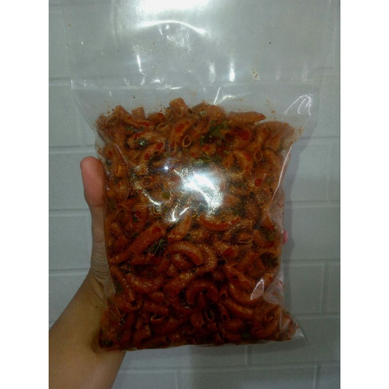 

Makaroni Cikruh Ekstra PEDAS DAUN JERUK 250g