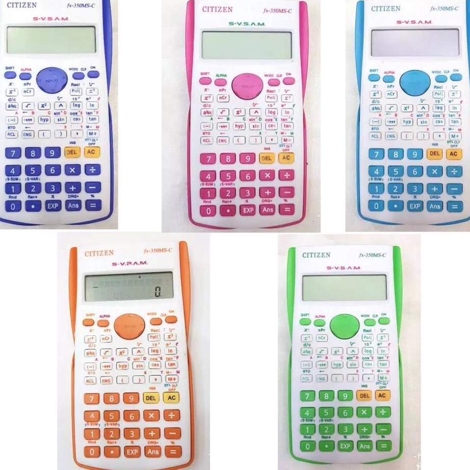 

Dijual Murah Kalkulator Sekolah Scientific/ilmiah Citizen Fx-350 Warna fx 350 MS Buruan Beli