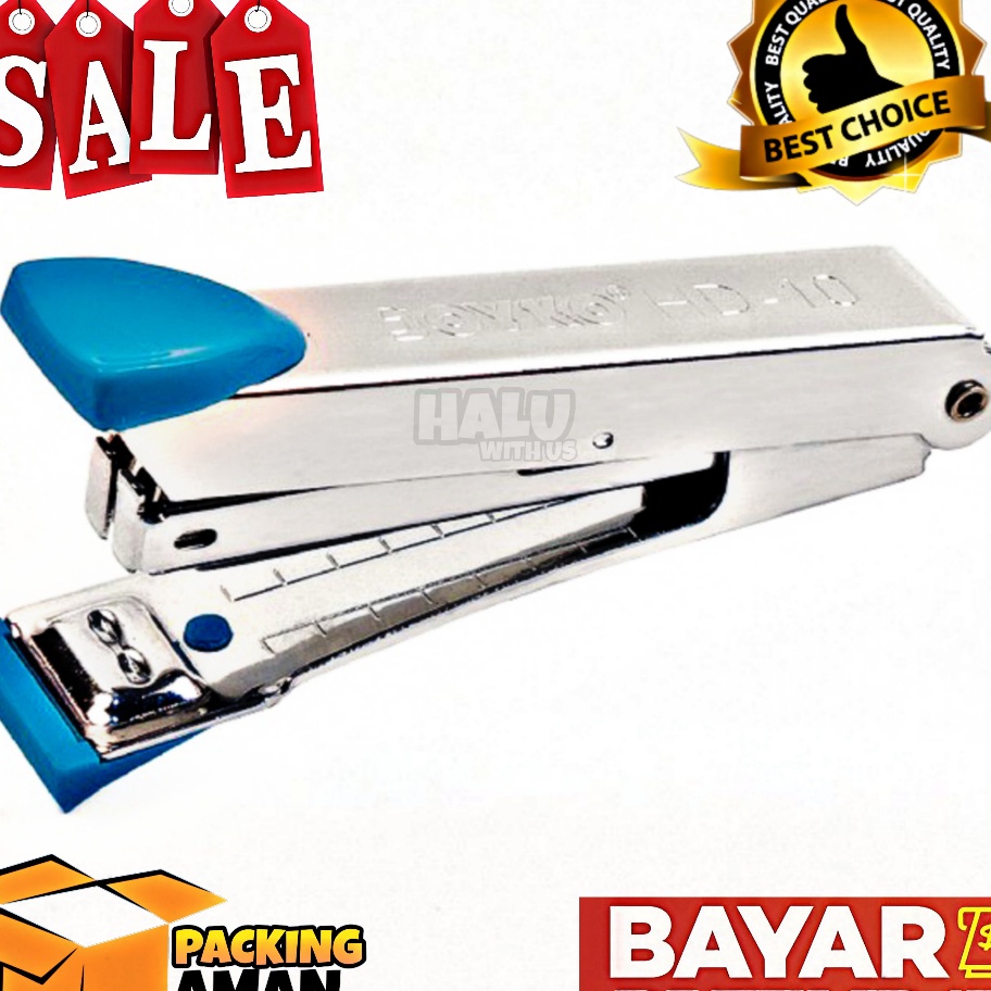 

Stok Banyak (BISA COD) PROMO 1 Pcs Stapler / Stepler / Jepretan Joyko HD-10 Ready