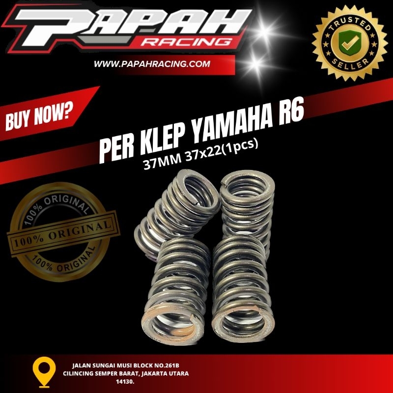 per klep R6 yamaha r6