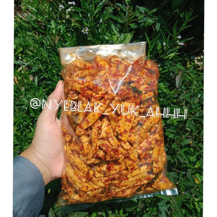 

Terb4ruy Basreng Baso goreng Basreng stik pedas basreng kering cabe asli daun jeruk isi 500 gram [102]