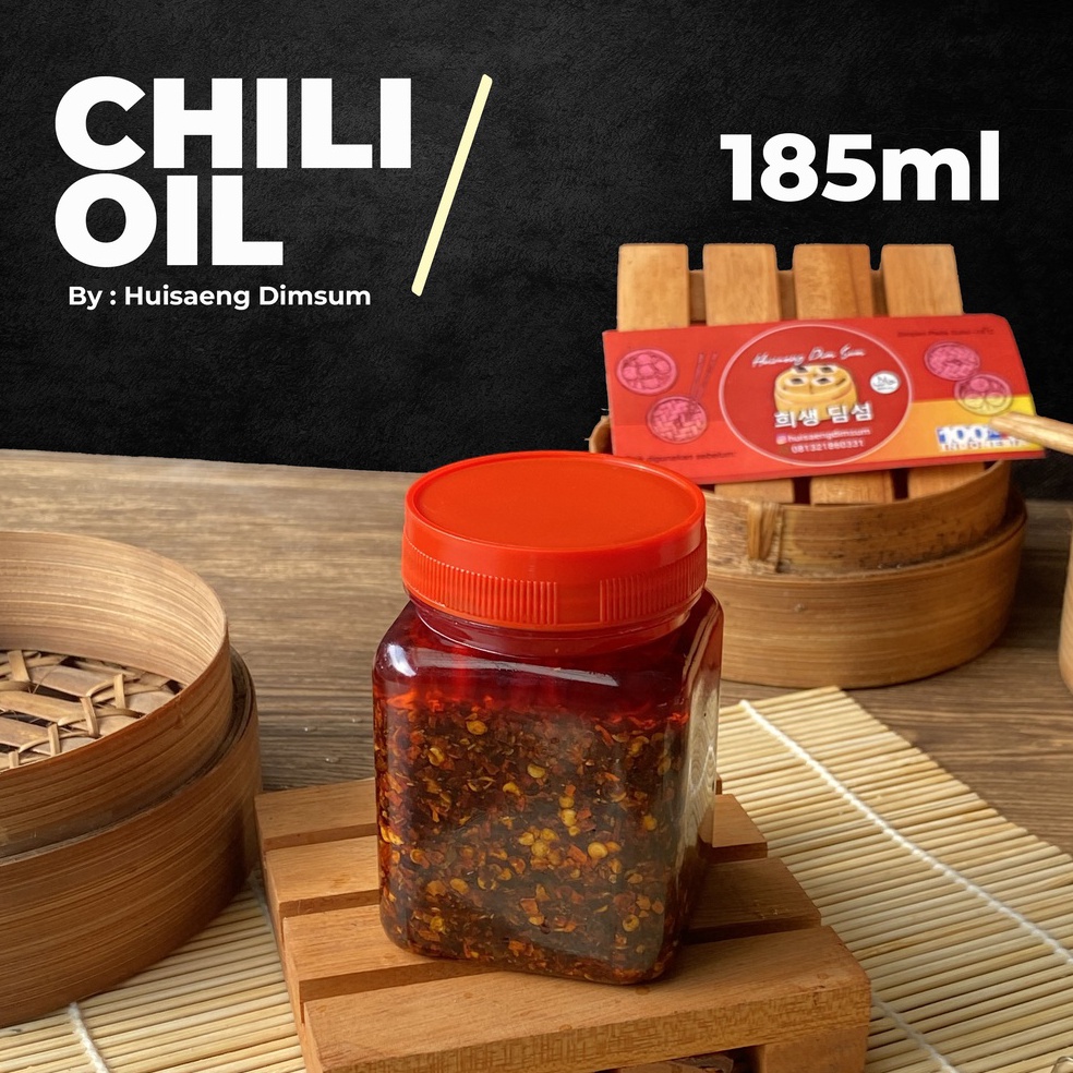 

[✷F11(] Chili Oil Premium / Sambal Minyak / Minyak Cabai 185 ml / 185 gr With Discount