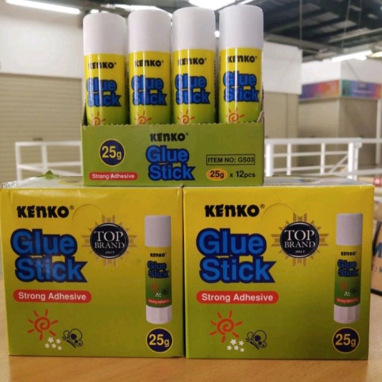 

Best Terlaris GLUE STIK / LEM STIK KENKO ( 1 pak ) Ready