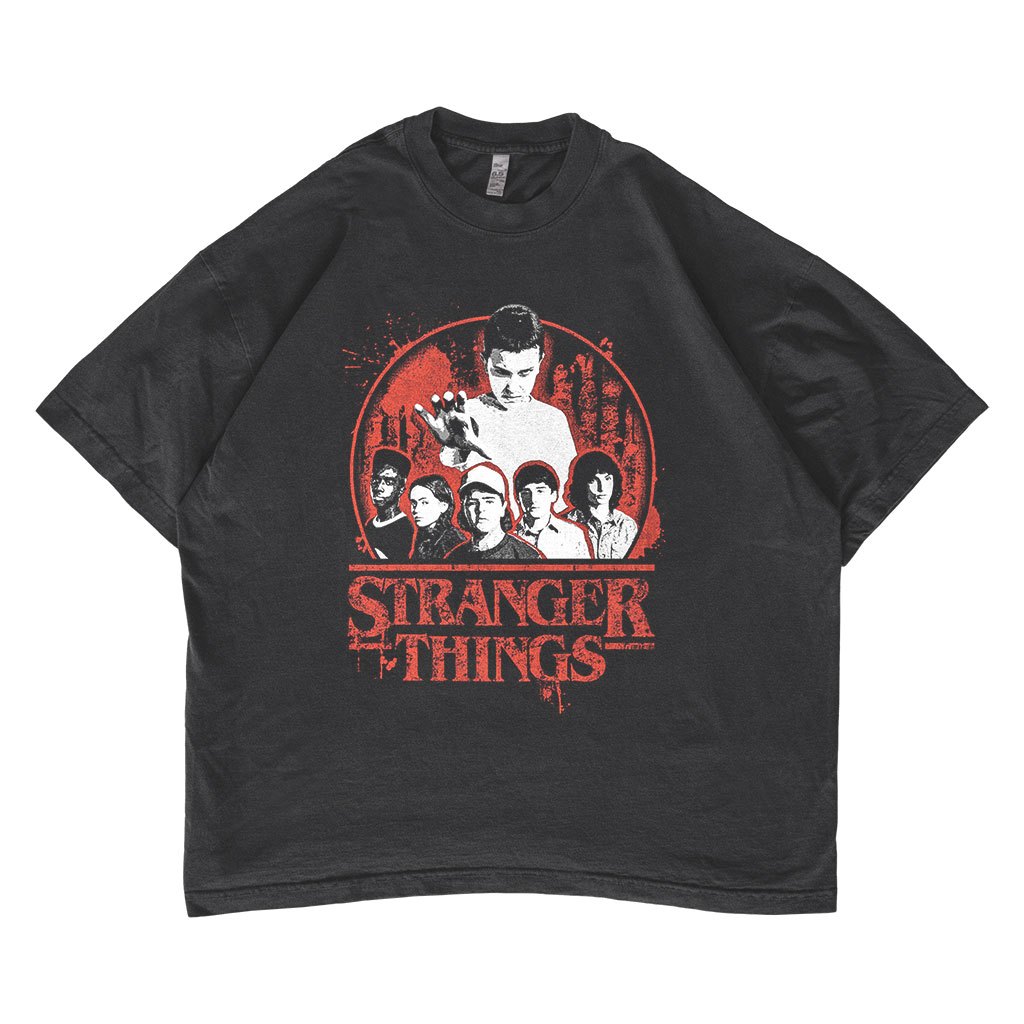 Stranger Things Hellfire Club Movie T-shirt Oversize #02