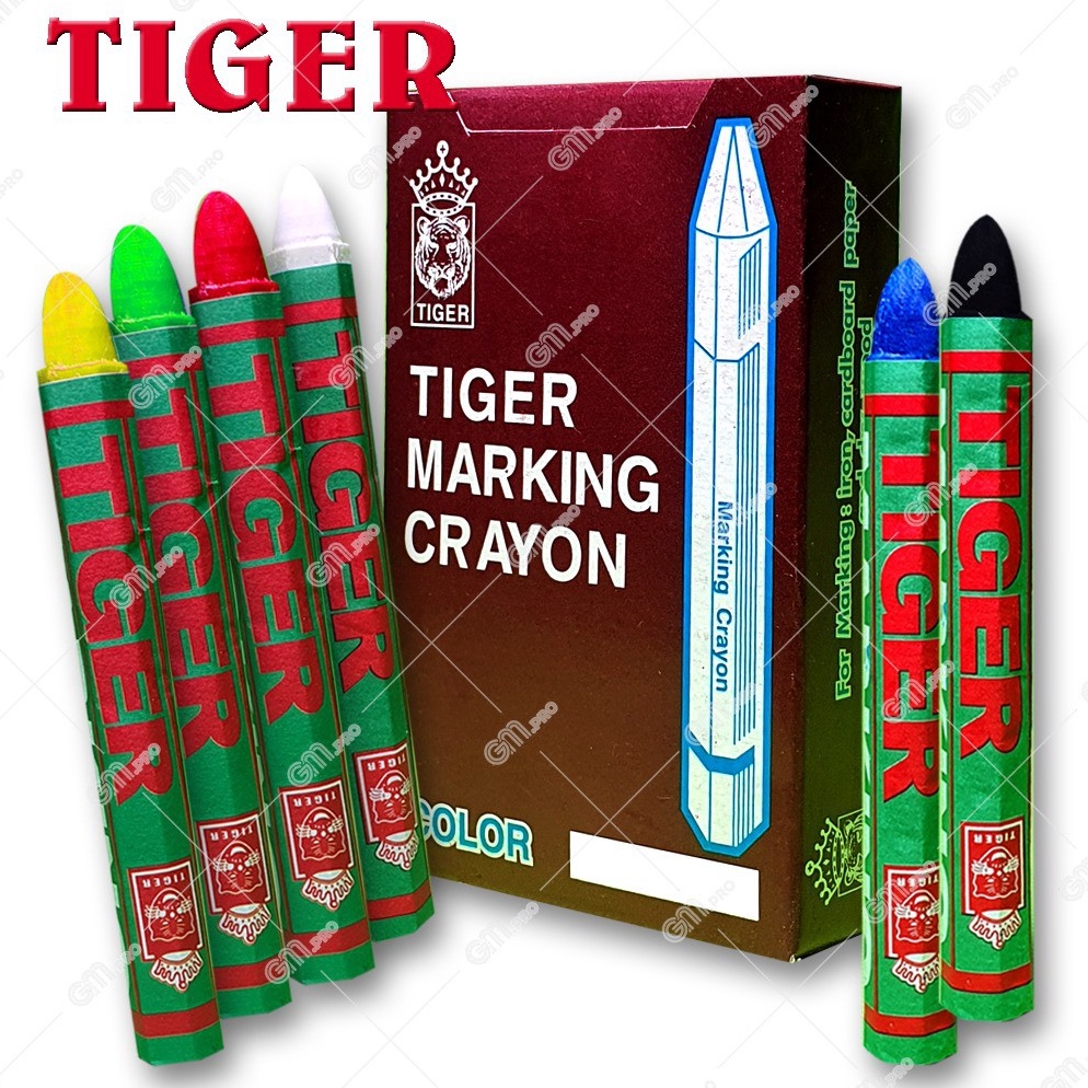 B@ru Crayon Marking Tiger / Crayon Kayu / Crayon Besi Diminati